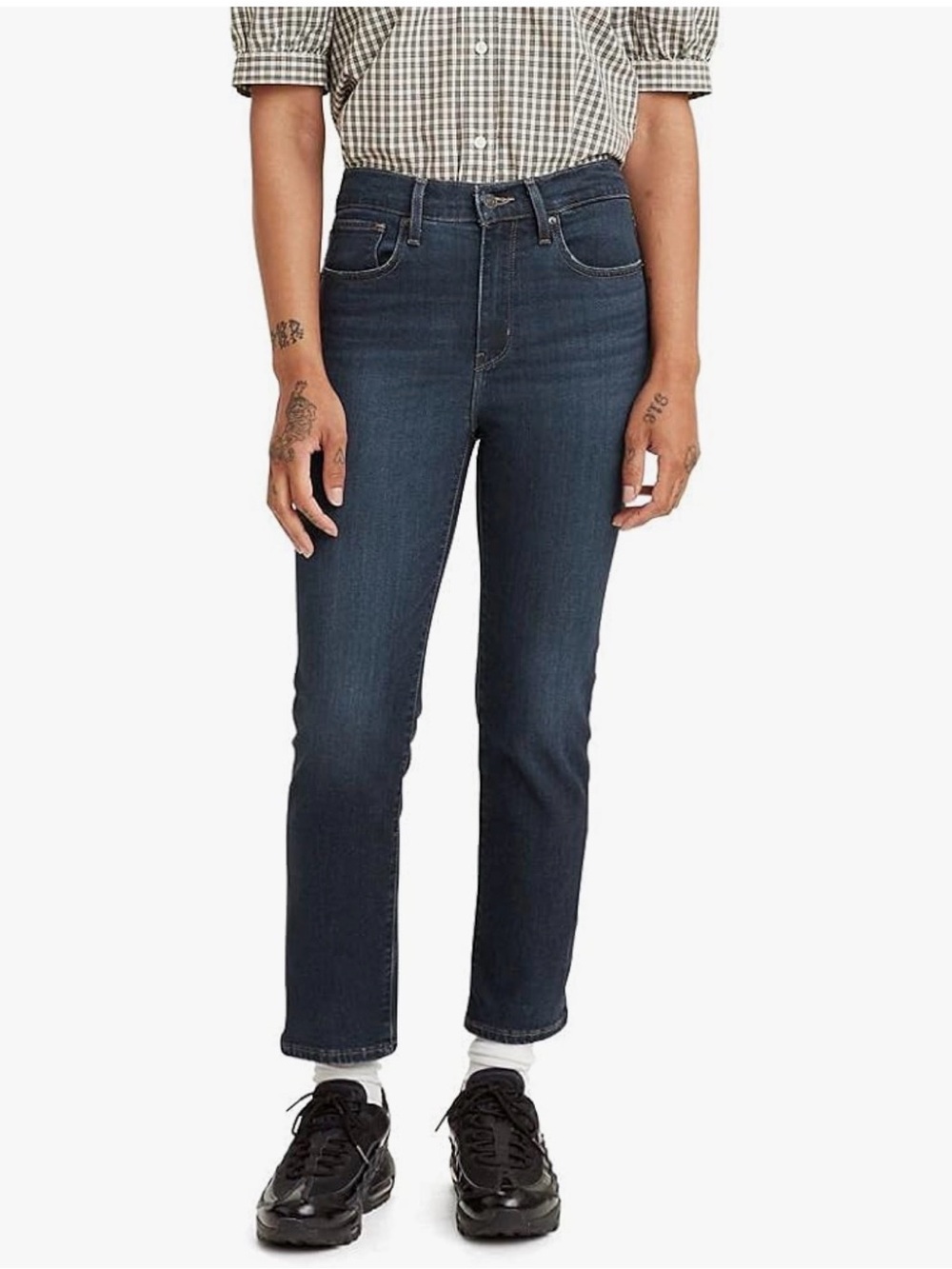 Levi’s 724 Straight High-Rise Crop Women’s Jeans.